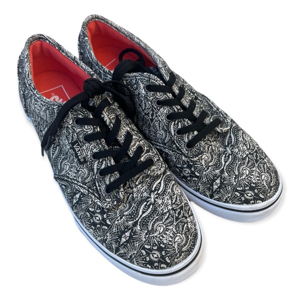 VANS Women’s Atwood Paisley Sketch Low Profile Sneakers